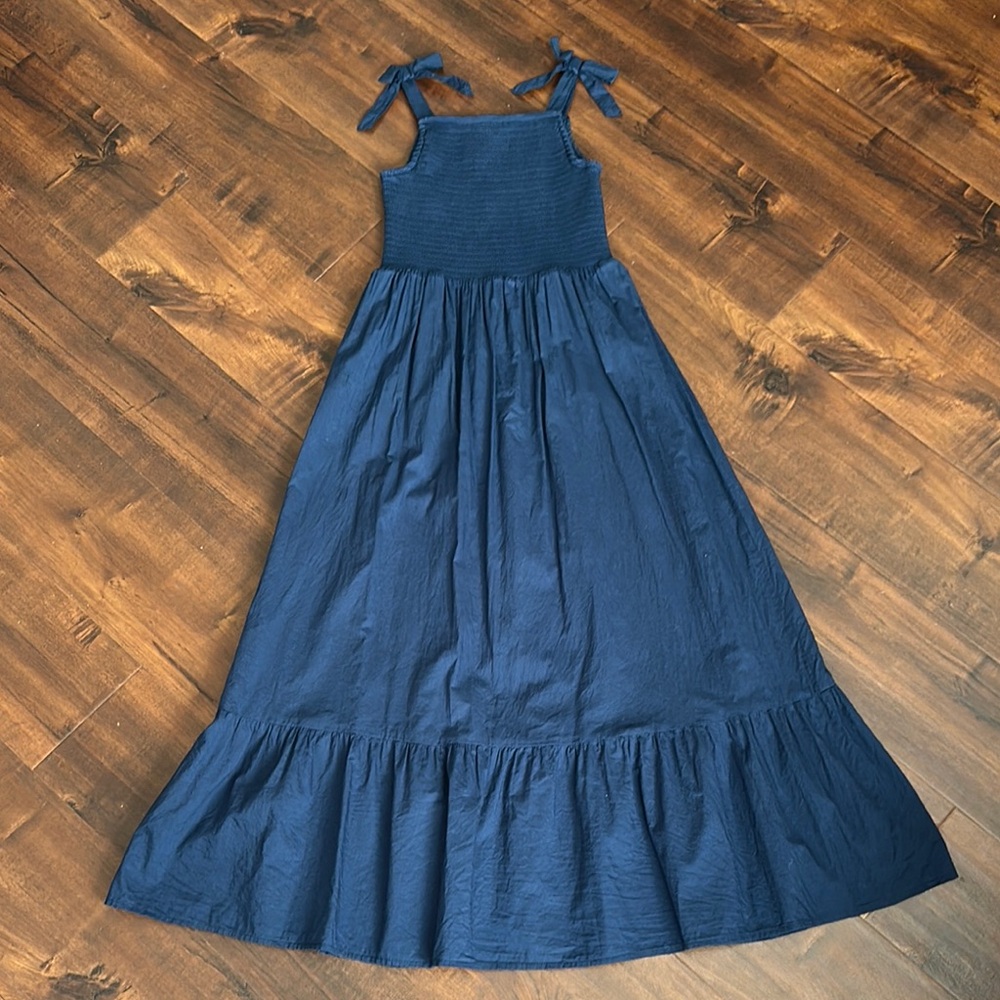 Speechless Kids, Elegant Navy Blue Maxi Dress, Girls size 14, EUC!